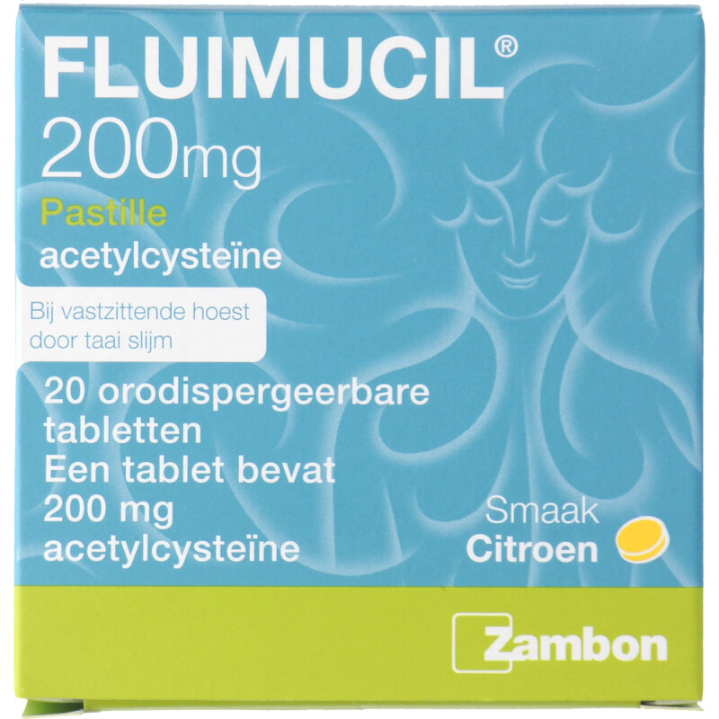 Fluimucil 200mg pastilles