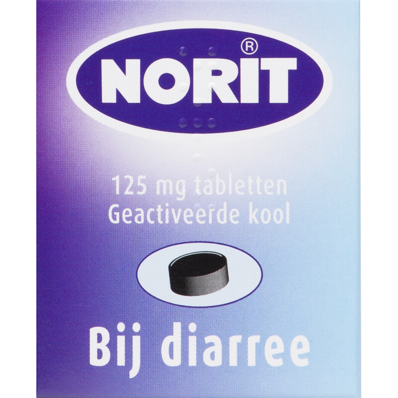 Norit Bij diarree tabletten 125mg