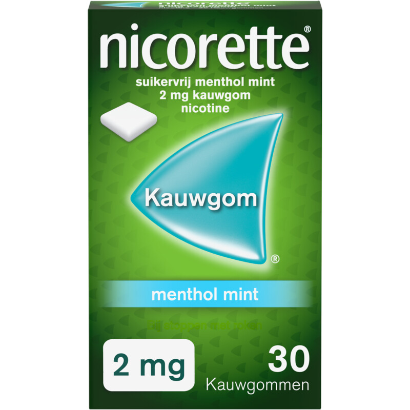 Nicorette Nicotine kauwgum mint 2mg