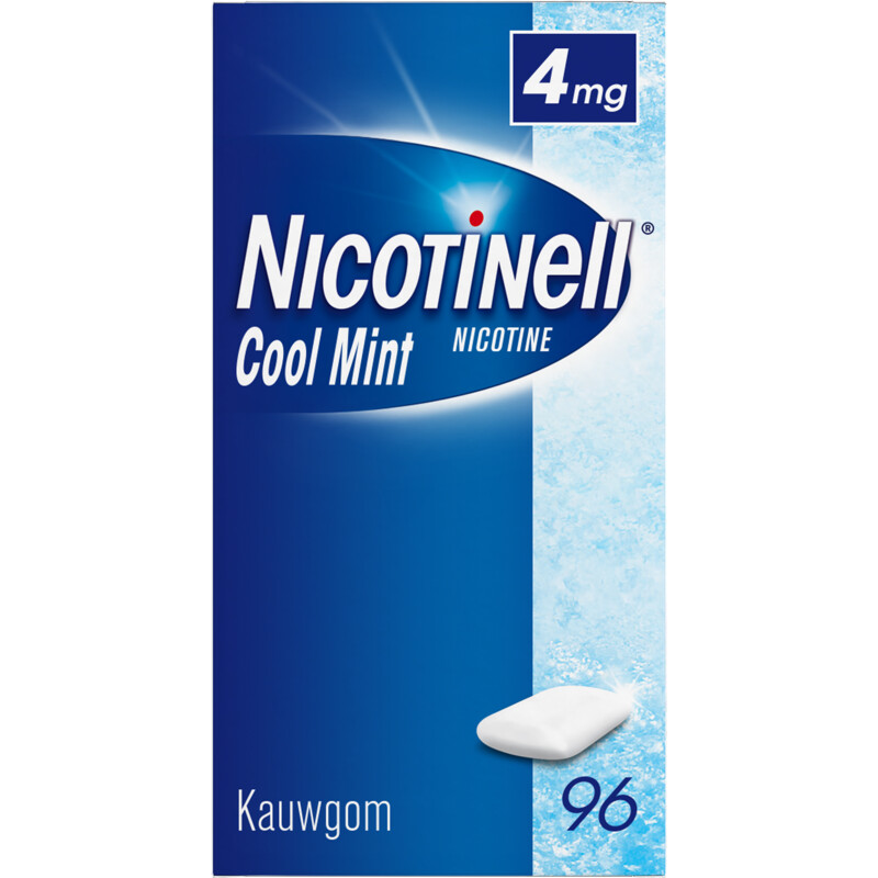 Nicotinell Coolmint nicotine kauwgom 4mg