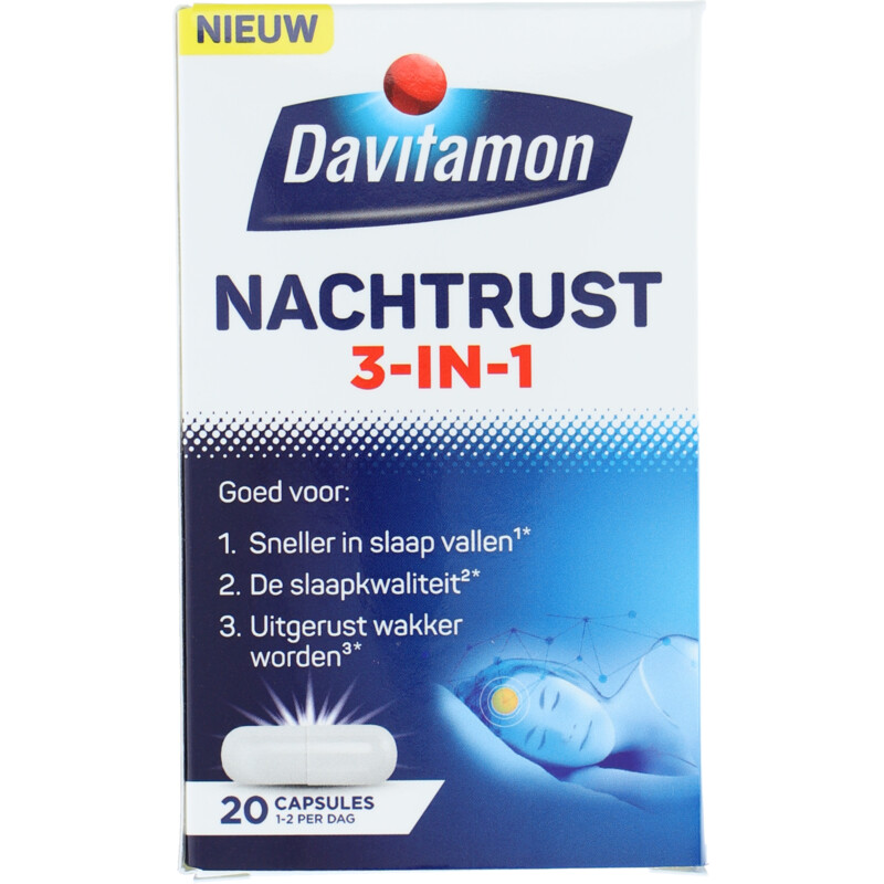 Davitamon Nachtrust 3-in-1 capsules