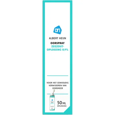 AH Oorspray zeezoutoplossing 0,9%