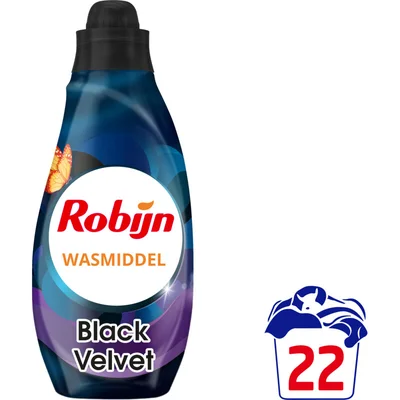 Robijn Klein & krachtig black velvet wasmiddel