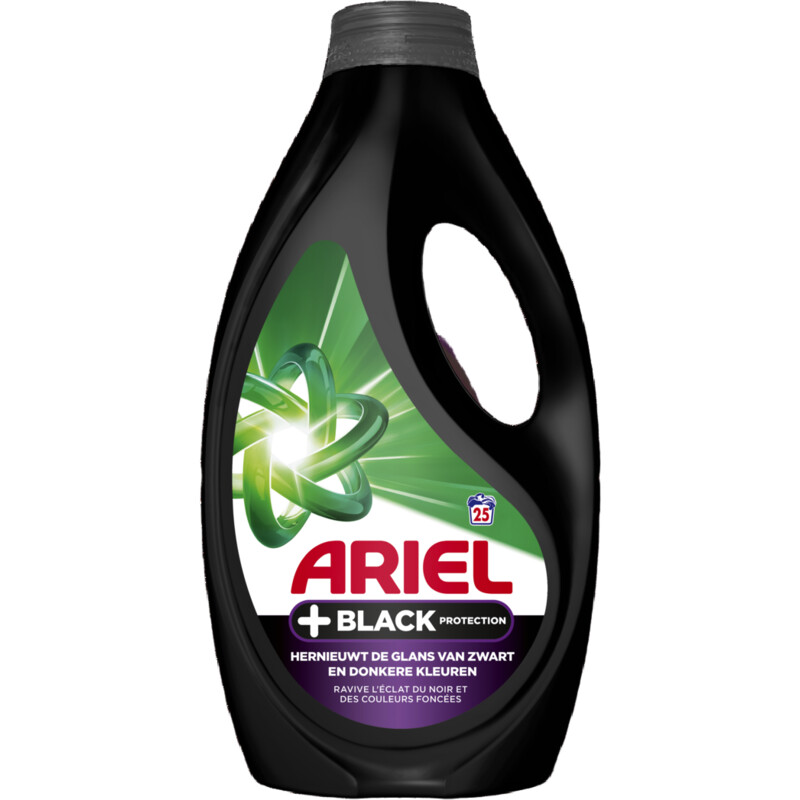 Ariel Vloeibaar+ black wasmiddel