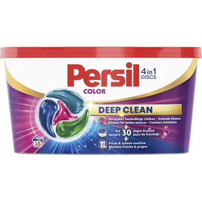 Persil Deep clean 4 in 1 discs capsules kleur