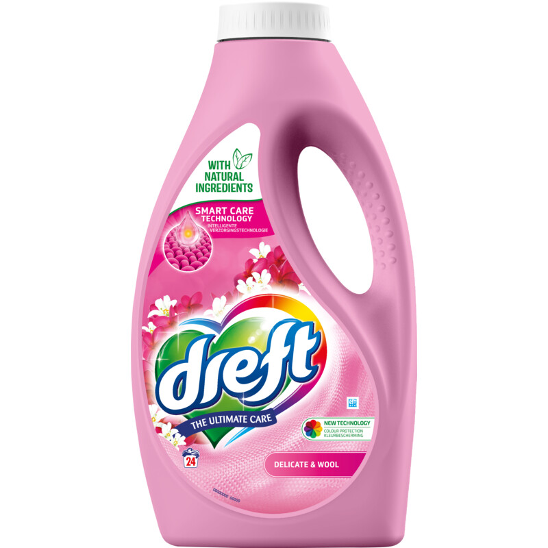 Dreft Ultimate care wasmiddel deli & wool
