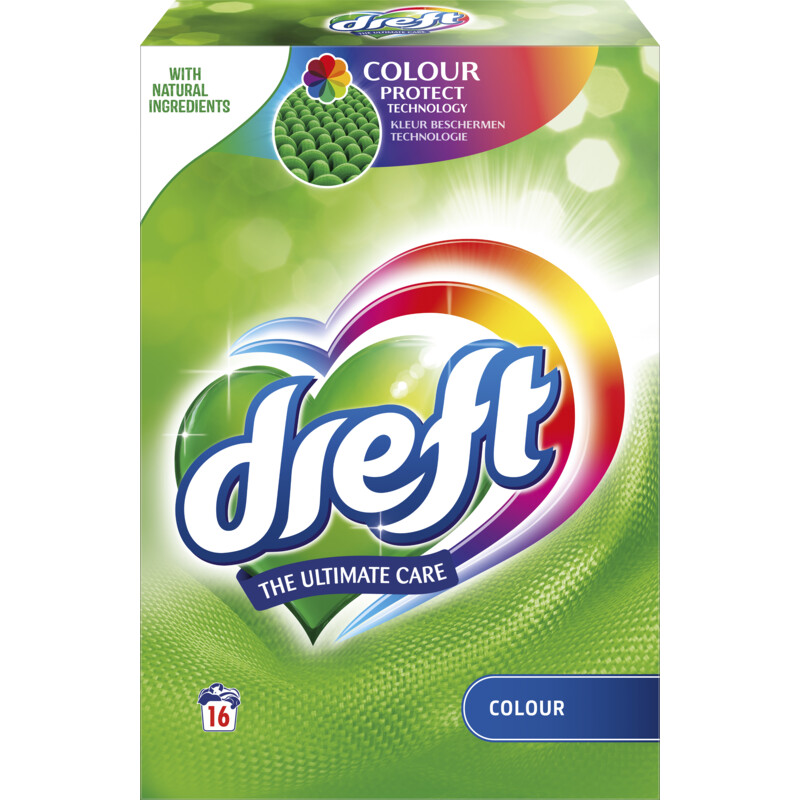 Dreft Waspoeder the ultimate care colour