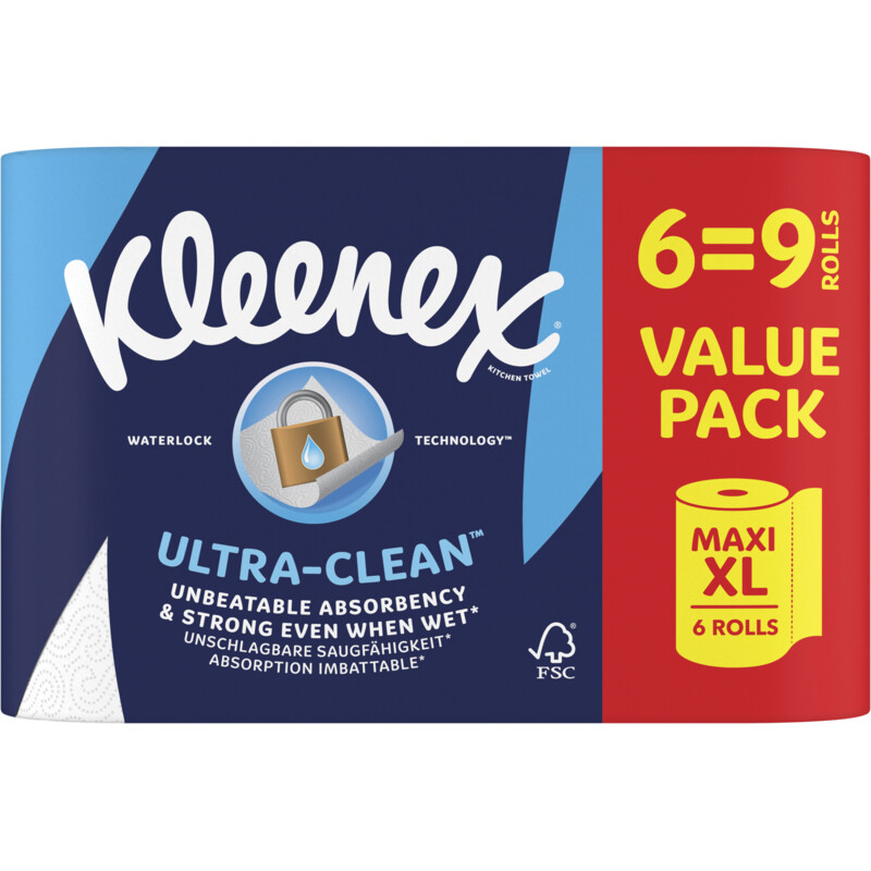Kleenex Ultra clean maxi keukenpapier