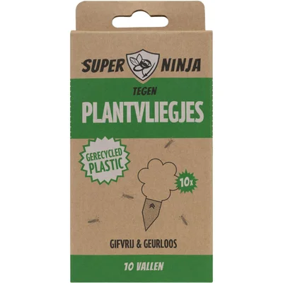 Super Ninja Tegen plantvliegjes gifvrij & geurloos