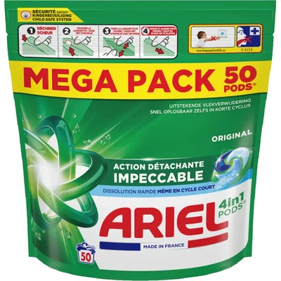 Ariel 4in1 pods wascapsules original