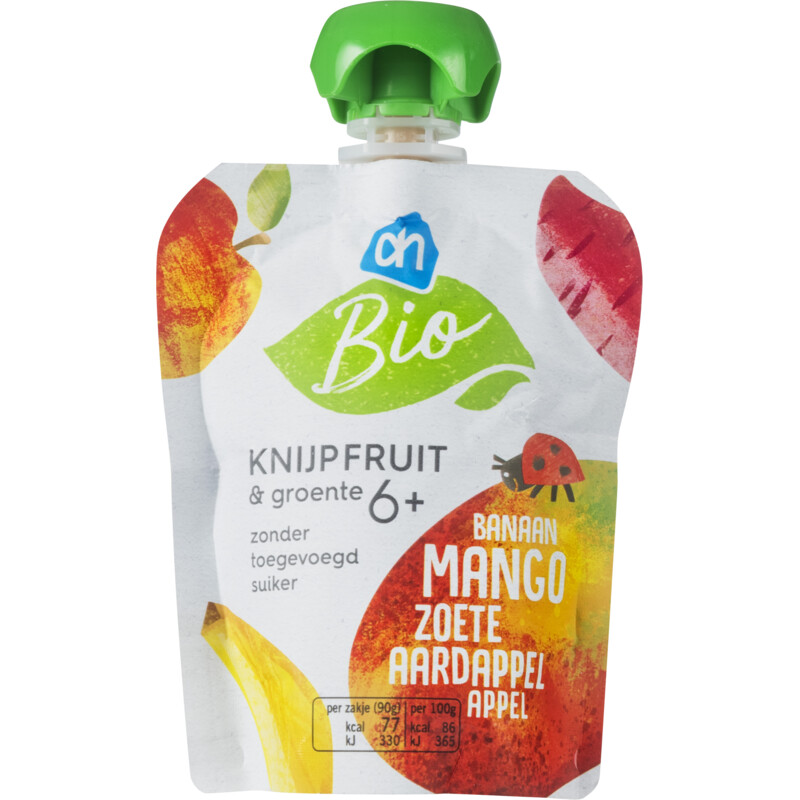 AH Knijpfruit mango zoete aardappel 6m+
