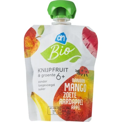 AH Knijpfruit mango zoete aardappel 6m+