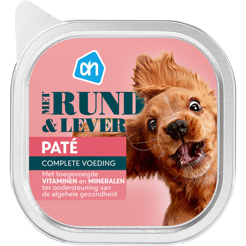 AH Paté met rund & lever