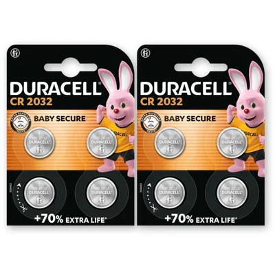 Duracell 2032 Lithium-knoopcelbatterij CR2032 2pk