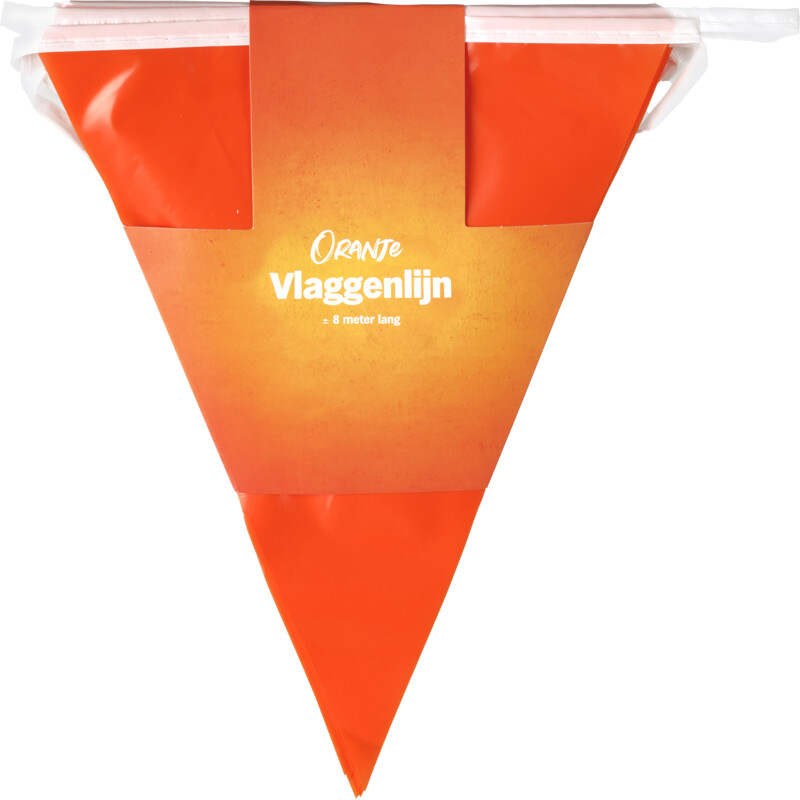 Craft Lab Vlaggenlijn oranje 8m