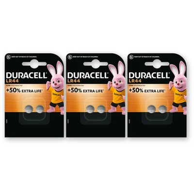Duracell LR44 specialty alkalinebatterij A76 3-pk