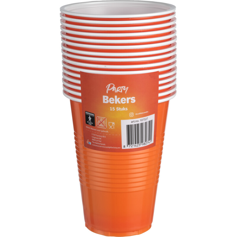 Craft Lab Oranje partycups