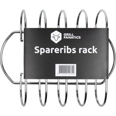 Grill Fanatics Spare ribs rack