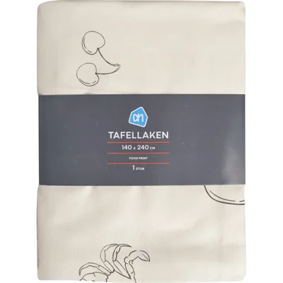 AH Tafellaken food print 140x240 cm