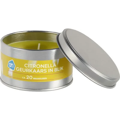 AH Citronella geurkaarsen in blik