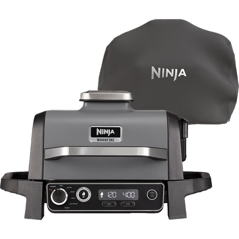 Ninja Woodfire outdoor grill met hoes