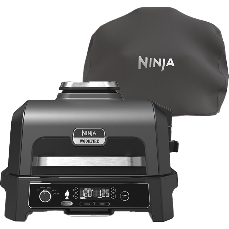 Ninja Woodfire pro met hoes