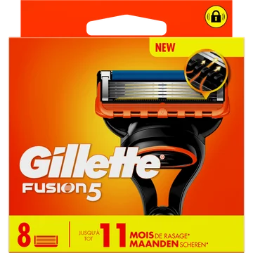 Gillette Fusion5 8 Navulmesjes voor Mannen