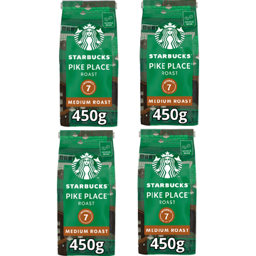 Starbucks® Pike Place Medium Roast koffiebonen 4 x 450 gram