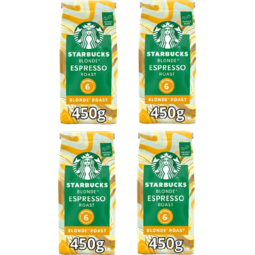 Starbucks® Blonde® Espresso Roast koffiebonen 4 x 450 gram