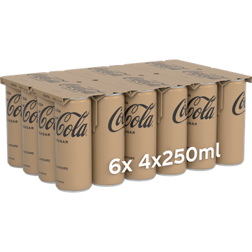 Coca-Cola Zero Sugar Vanilla 6x 4x250 ml