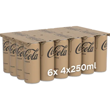 Coca-Cola Zero Sugar Vanilla 6x 4x250 ml