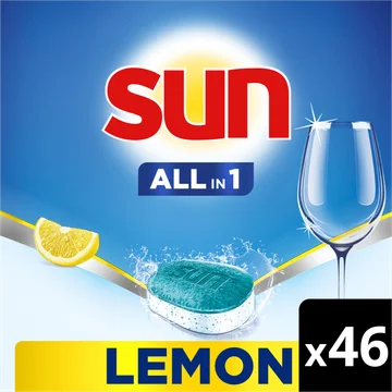 Sun All-in 1 Vaatwastabletten Citroen 46 tabletten