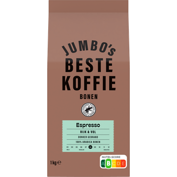 Jumbo's Beste Koffiebonen Espresso 1 kg