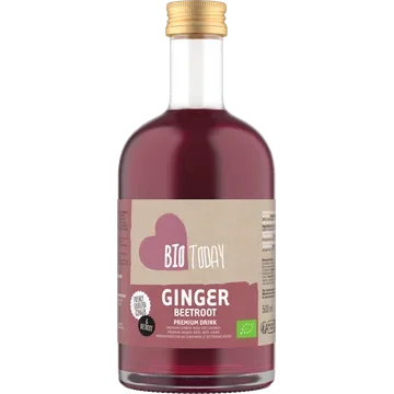 BioToday Premium Gember-Rode Biet Drankje 500 ml