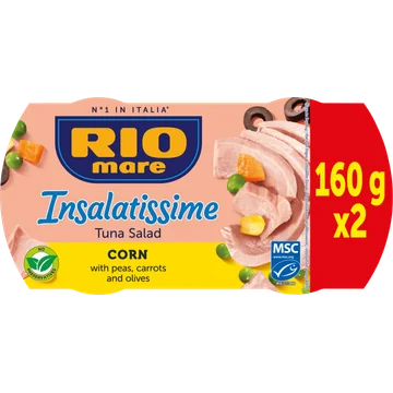 Rio Mare Insalatissime Mais 2x160g MSC