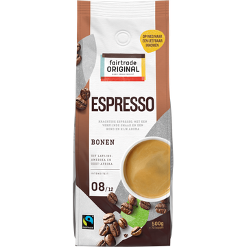 Fairtrade Original Espresso Bonen 500 g