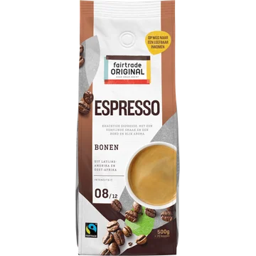 Fairtrade Original Espresso Bonen 500 g