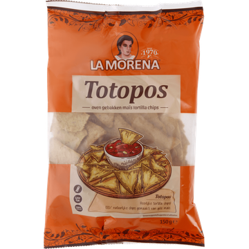 La Morena Totopos 150 g