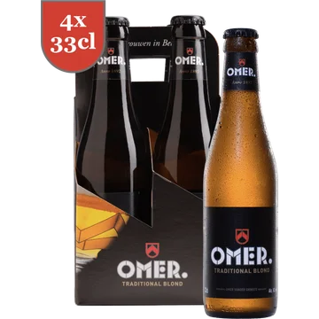 Omer. - Blond - Fles - 4 x 330ML
