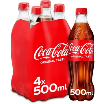 Coca-Cola Original Taste 4 x 500 ml