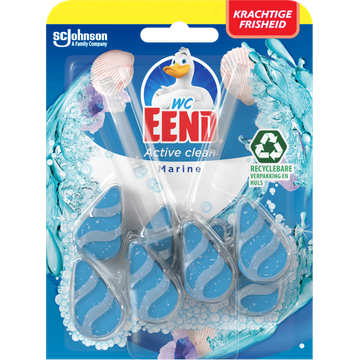 WC Eend ActiveClean Marine Wave Voordeelpak 2 x 38,6 g