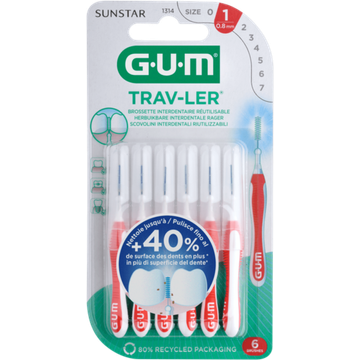 GUM Trav-Ler ISO 1 0.8 mm 1 Stuk