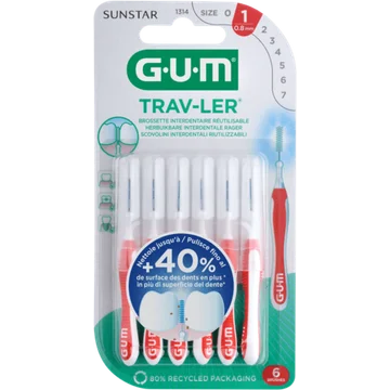 GUM Trav-Ler ISO 1 0.8 mm 1 Stuk