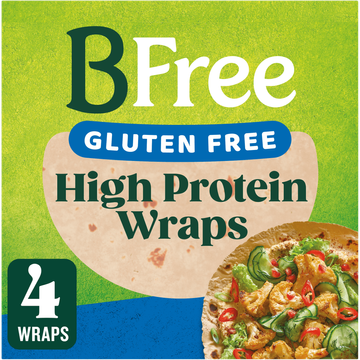 BFree High Protein Wraps 4 Stuks