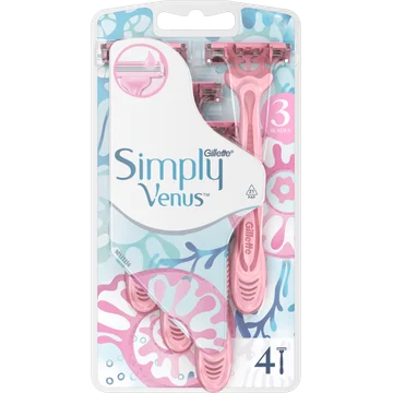 Gillette Venus Simply 3 Scheermesjes x4
