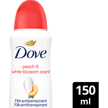 Dove Advanced Care Go Fresh Anti-Transpirant Deodorant Spray Peach & White Blossom 150 ml