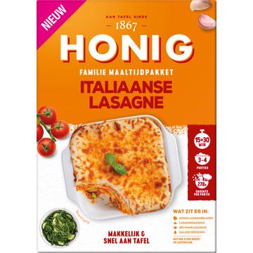 Honig Maaltijdpakket Italiaanse Lasagne 314g