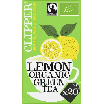 Clipper Lemon Organic Green Tea 20 Stuks 37 g