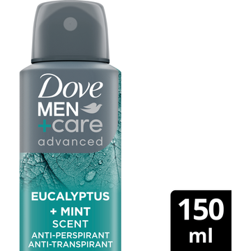 Dove Men+Care Advanced Anti-Transpirant Deodorant Spray Eucalyptus + Mint 150 ml