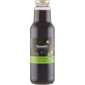 Smaakt Bio Druivensap 750 ml